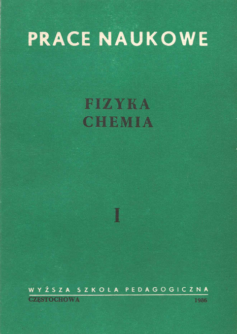 Fizyka Chemia 1986