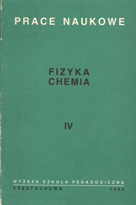 Fizyka Chemia 1992