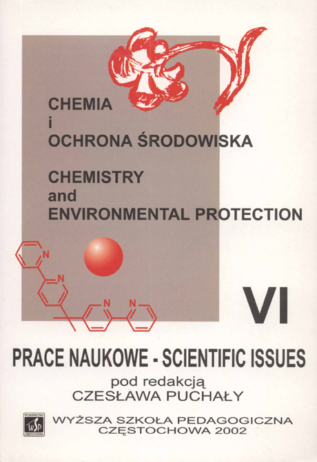 Chemistry Environment Biotechnology 2002