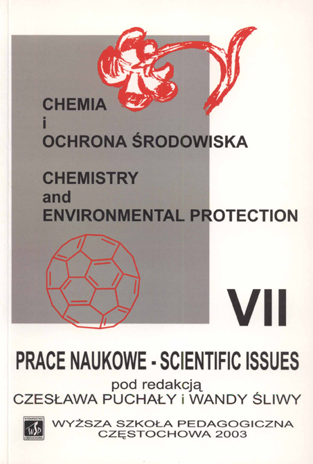 Chemistry Environment Biotechnology 2003