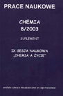 Chemistry Environment Biotechnology 2003