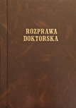 Rozprawa doktorska